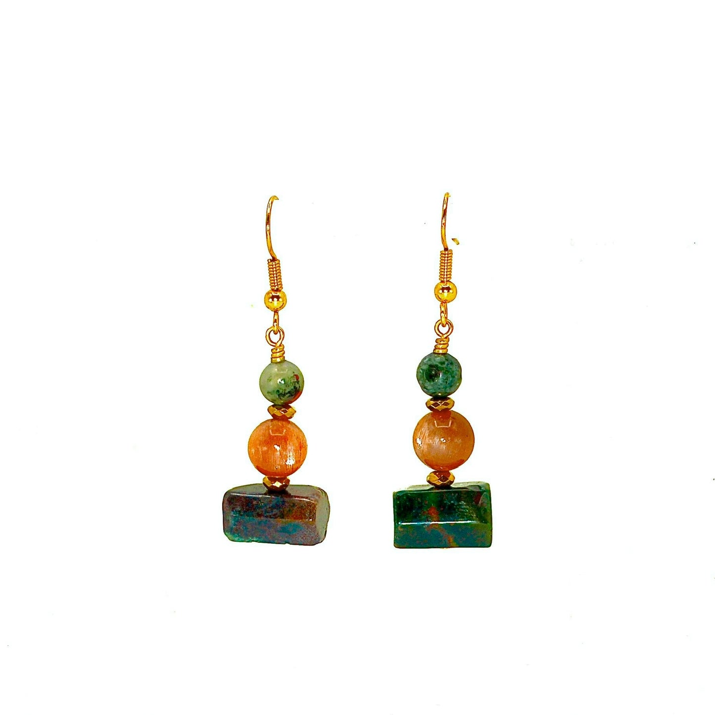 African Sun Earrings