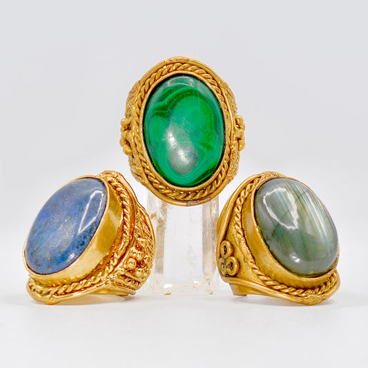 Your Majesty Gemstone Ring Collection