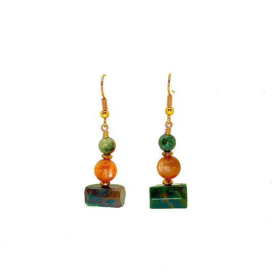 African Sun Earrings