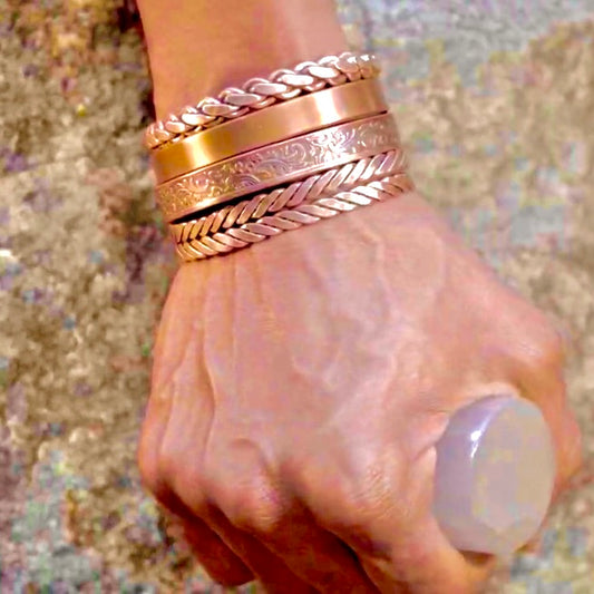 Magnetic Copper Cuffs