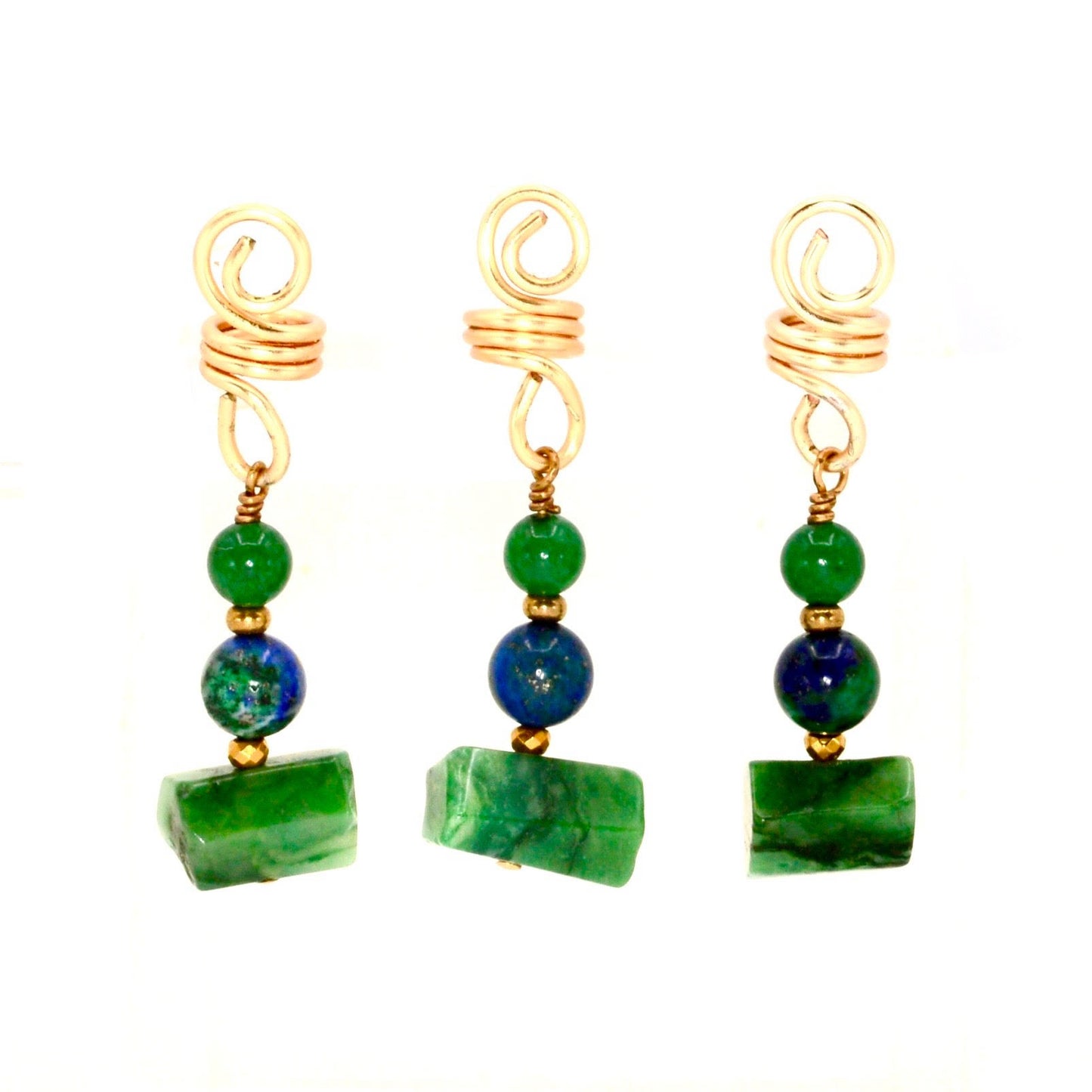 Healing Heart Loc Charms