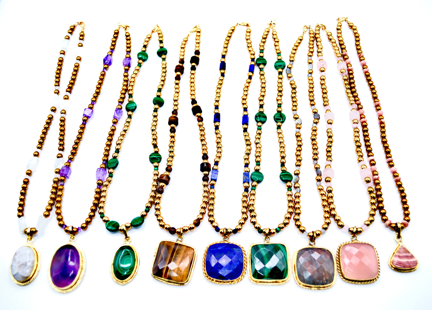 Labradorite • Necklace of Nobility (Big Face)