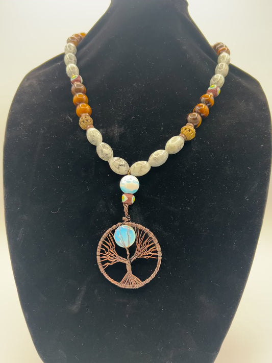 Boabab Tree Necklace